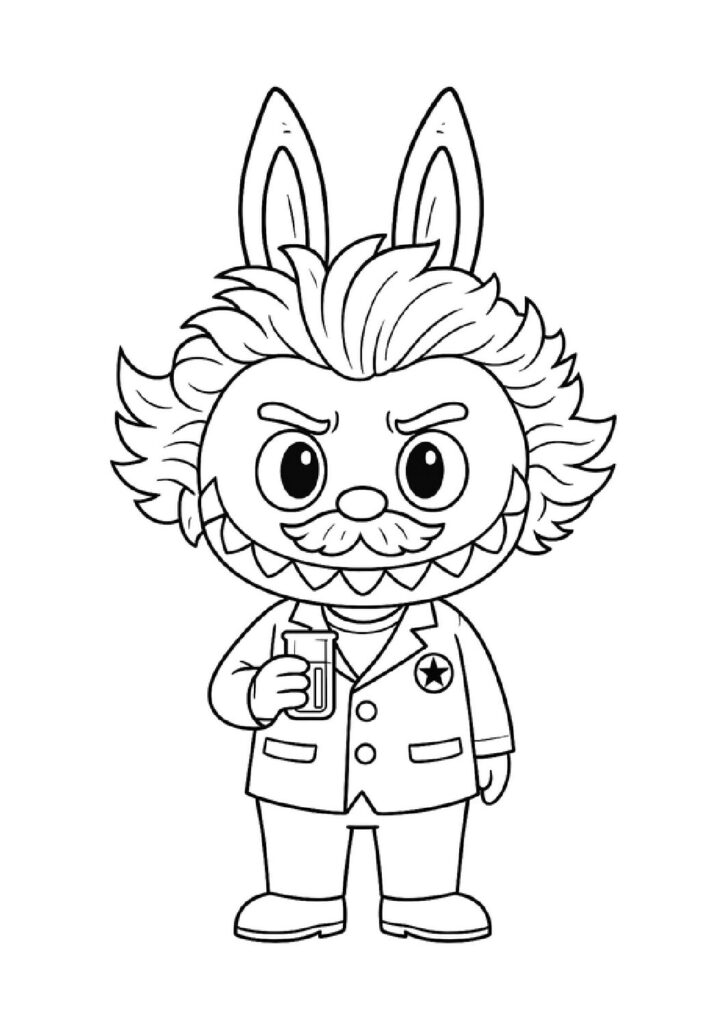 Labubu Professor