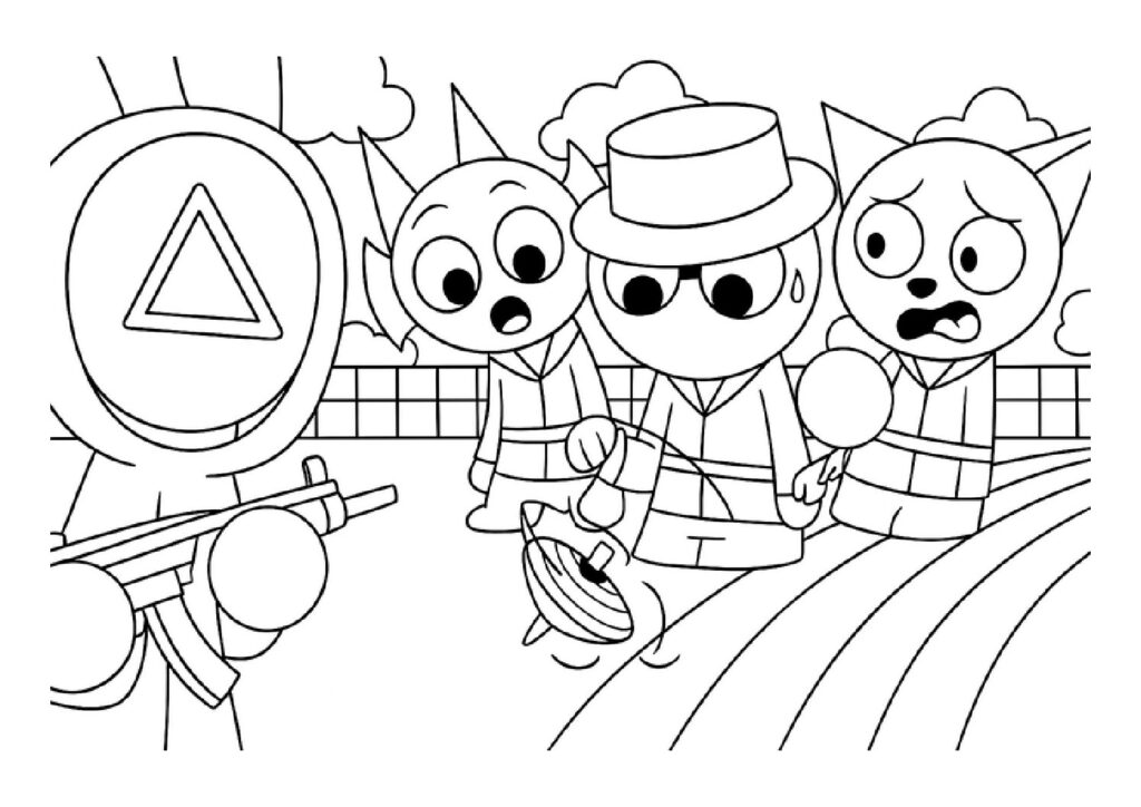 Sprunki Squid Game